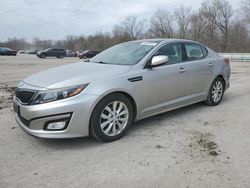 Salvage cars for sale at Ellwood City, PA auction: 2015 KIA Optima EX