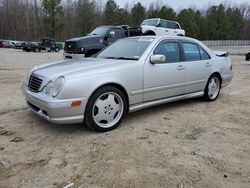 Mercedes-Benz salvage cars for sale: 2001 Mercedes-Benz E 55 AMG