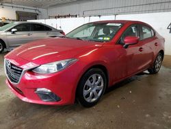 Salvage cars for sale from Copart Candia, NH: 2016 Mazda 3 Sport