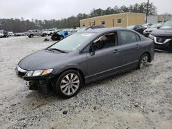 Honda salvage cars for sale: 2010 Honda Civic EXL