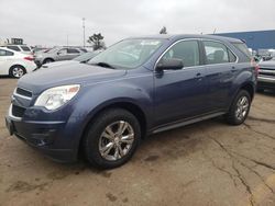 Chevrolet salvage cars for sale: 2014 Chevrolet Equinox LS