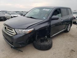 Salvage cars for sale from Copart San Antonio, TX: 2011 Toyota Highlander Base