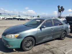 Toyota Camry LE Vehiculos salvage en venta: 2002 Toyota Camry LE