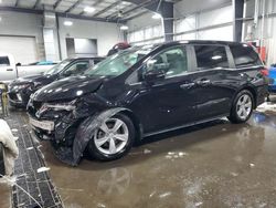 Salvage cars for sale at Ham Lake, MN auction: 2018 Honda Odyssey EXL