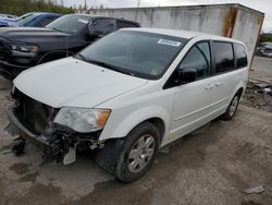 Salvage cars for sale at Bridgeton, MO auction: 2011 Dodge Grand Caravan Express
