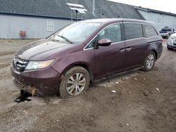 Vehiculos salvage en venta de Copart Davison, MI: 2014 Honda Odyssey EXL