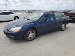 2007 Honda Accord SE for sale in Wilmer, TX