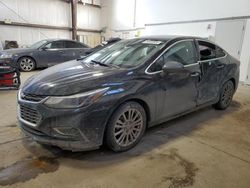 Salvage cars for sale at Nisku, AB auction: 2016 Chevrolet Cruze Premier