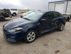Vehiculos salvage en venta de Copart Albuquerque, NM: 2016 Dodge Dart SXT