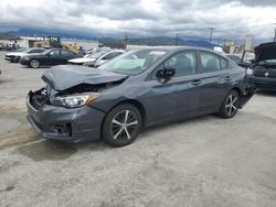 Subaru salvage cars for sale: 2019 Subaru Impreza Premium