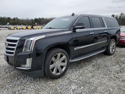 Salvage cars for sale from Copart Ellenwood, GA: 2016 Cadillac Escalade ESV Luxury