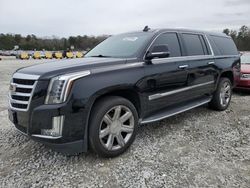 Salvage cars for sale at Ellenwood, GA auction: 2016 Cadillac Escalade ESV Luxury