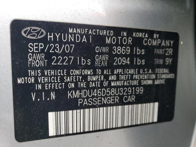 2008 Hyundai Elantra GLS