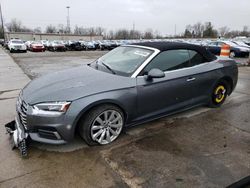 Salvage cars for sale from Copart Fort Wayne, IN: 2018 Audi A5 Premium Plus