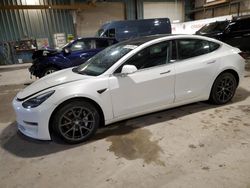 Salvage cars for sale at Eldridge, IA auction: 2020 Tesla Model 3