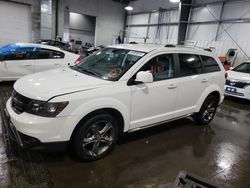 Salvage cars for sale from Copart Ham Lake, MN: 2016 Dodge Journey Crossroad