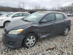 Salvage cars for sale at Candia, NH auction: 2009 Toyota Corolla Matrix S