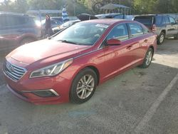 Salvage cars for sale at Savannah, GA auction: 2017 Hyundai Sonata SE