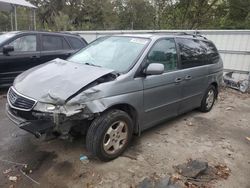 Salvage cars for sale at Savannah, GA auction: 2001 Honda Odyssey EX