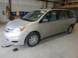 Salvage cars for sale at Sikeston, MO auction: 2008 Toyota Sienna CE