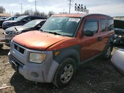 Salvage cars for sale from Copart Columbus, OH: 2004 Honda Element EX