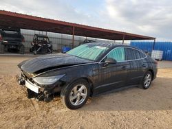 Salvage cars for sale at Andrews, TX auction: 2021 Hyundai Sonata SE