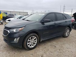 Salvage cars for sale from Copart Haslet, TX: 2018 Chevrolet Equinox LS