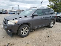 Salvage cars for sale at Lexington, KY auction: 2008 Toyota Highlander