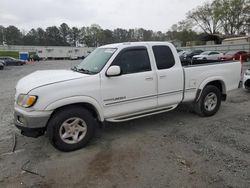 Salvage cars for sale from Copart Fairburn, GA: 2001 Toyota Tundra Access Cab Limited