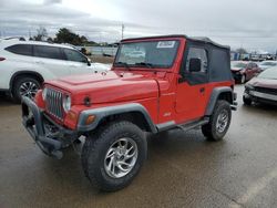Salvage cars for sale at Nampa, ID auction: 1997 Jeep Wrangler / TJ SE