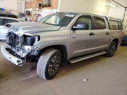 Toyota salvage cars for sale: 2018 Toyota Tundra Crewmax SR5