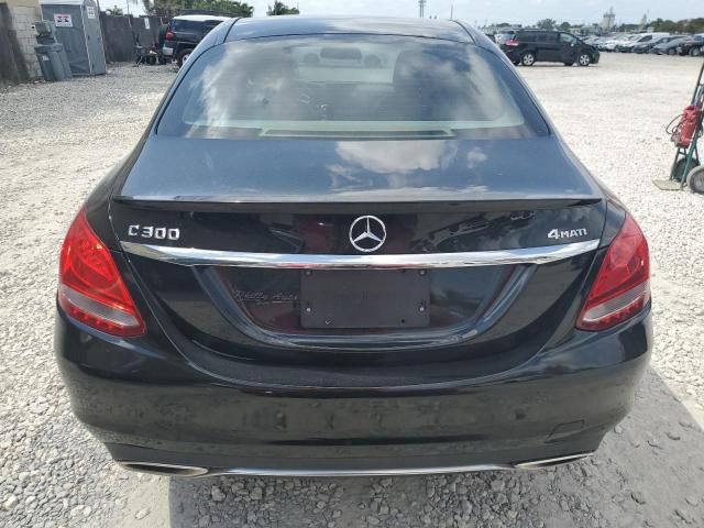 2016 Mercedes-Benz C 300 4matic