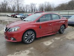 Salvage cars for sale from Copart Ellwood City, PA: 2018 Nissan Sentra S