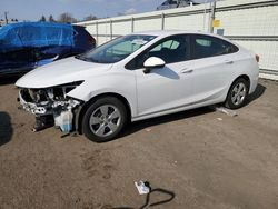 Chevrolet Cruze LS salvage cars for sale: 2017 Chevrolet Cruze LS