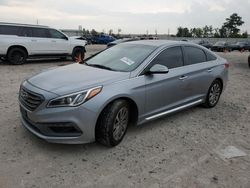 Salvage cars for sale at Houston, TX auction: 2017 Hyundai Sonata Sport