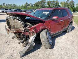 Salvage cars for sale at Houston, TX auction: 2012 Ford Explorer Limited