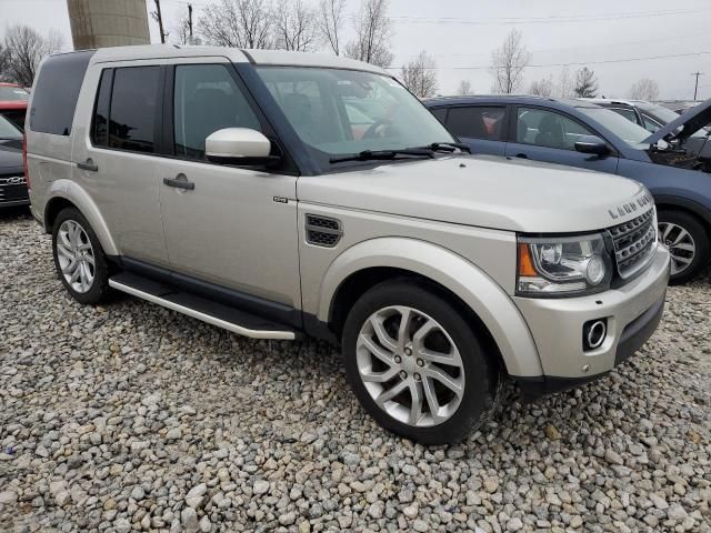 2016 Land Rover LR4 HSE