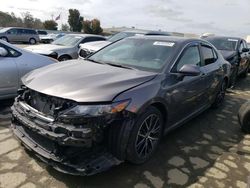 Salvage cars for sale from Copart Martinez, CA: 2021 Toyota Camry SE