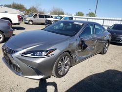 Salvage cars for sale from Copart Sacramento, CA: 2020 Lexus ES 350 Base