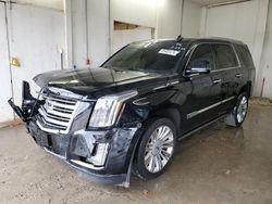 Salvage cars for sale at Madisonville, TN auction: 2015 Cadillac Escalade Platinum