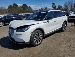 Salvage cars for sale at Hampton, VA auction: 2022 Lincoln Corsair Reserve