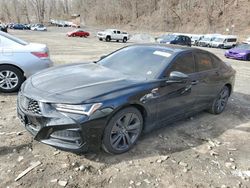 Salvage cars for sale from Copart Marlboro, NY: 2023 Acura TLX A-Spec