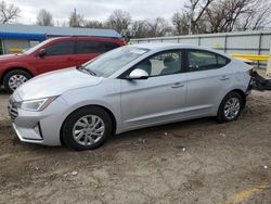 Salvage cars for sale at Wichita, KS auction: 2019 Hyundai Elantra SE