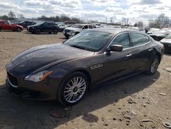 Salvage cars for sale at Hillsborough, NJ auction: 2014 Maserati Quattroporte S