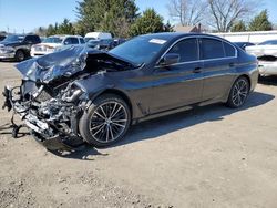 Salvage cars for sale from Copart Finksburg, MD: 2021 BMW 530 XI