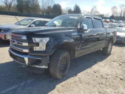 Salvage cars for sale from Copart Madisonville, TN: 2016 Ford F150 Supercrew