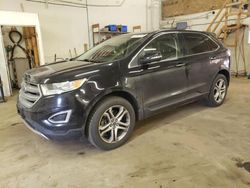 Salvage cars for sale from Copart Ham Lake, MN: 2016 Ford Edge Titanium