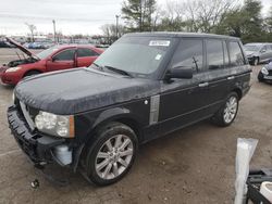 Land Rover Range Rover salvage cars for sale: 2007 Land Rover Range Rover Supercharged