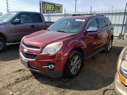 Salvage cars for sale from Copart Chicago Heights, IL: 2011 Chevrolet Equinox LTZ