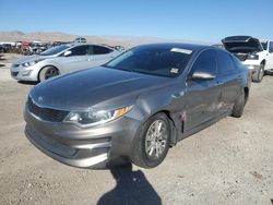 Salvage cars for sale at North Las Vegas, NV auction: 2016 KIA Optima LX